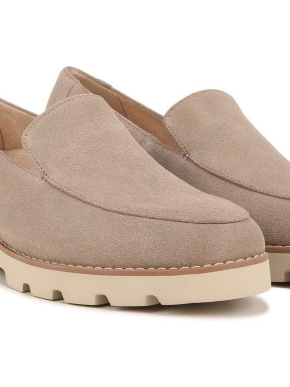 Vionic Kensley Slip On Loafer (Women) - Taupe Suede